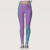 Lila Leggings (Vorderseite)
