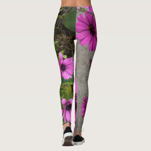 Lila Leggings (Rückseite)