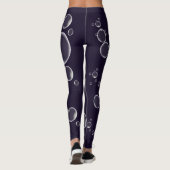 Lila Leggings Floating Seifenblasen (Rückseite)