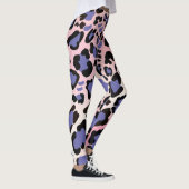 Lila Leggings für die Arbeit von Frauen - WILD CHE (Rechts)