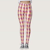 Lila Leggings für Drachenskala (Vorderseite)
