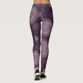 Lila Leggings Yoga Pants (Rückseite)