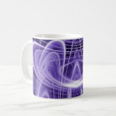 Lila Leichtpfade Kaffeetasse (Vorderseite Links)