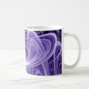 Lila Leichtpfade Kaffeetasse