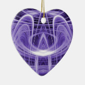 Lila Leichtpfade Keramikornament (Rechts)