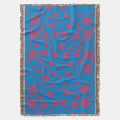 lila Leidenschaft Gefühl blauer Mond Kunst schwind Decke (Vorderseite Vertikal)