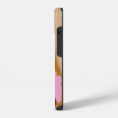 Lila Leidenschaft iPhone Hülle (Linke Seite)