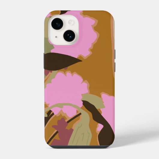 Lila Leidenschaft iPhone Hülle (Rückseite)