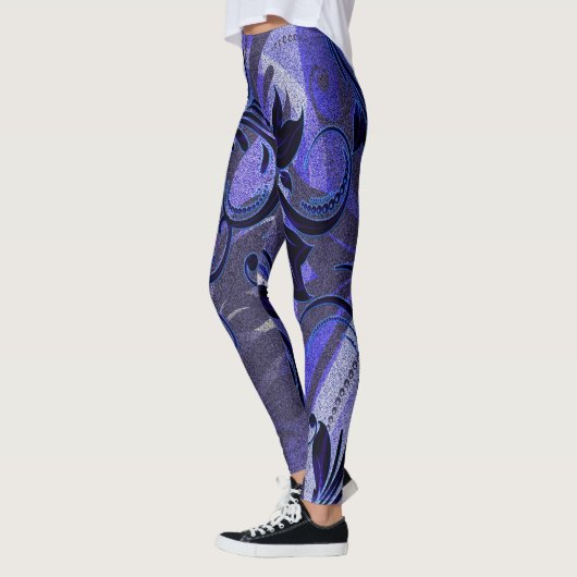 Lila Leidenschaft Leggings (Links)