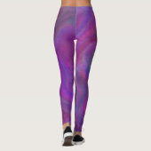 Lila Leidenschaft Leggings (Rückseite)