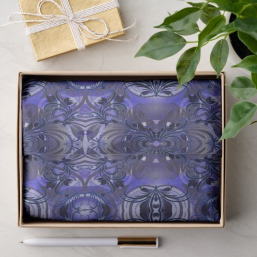 Lila Leidenschaft Seidenpapier (Geschenk)