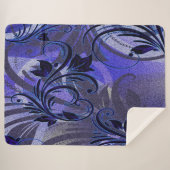 Lila Leidenschaft Sherpadecke (Vorderseite (Horizontal))
