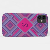 lila Leidenslavenfelder Diamantenkunst Case-Mate iPhone Hülle (Rückseite (Horizontal))
