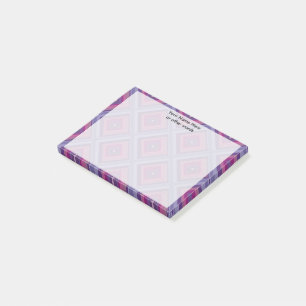 lila Leidenslavenfelder Diamantenkunst Post-it Klebezettel