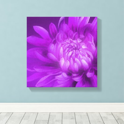 Lila Leinwand (Insitu (Holzboden))