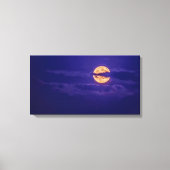 Lila Leinwanddruck (Vorderseite)