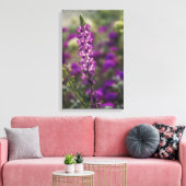 Lila Leinwanddruck (Insitu (Wohnzimmer))