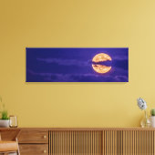 Lila Leinwanddruck (Insitu (Wohnzimmer))