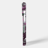 Lila Leiterplattenplatine Case-Mate iPhone Hülle (Rückseite / Links)