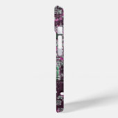 Lila Leiterplattenplatine Case-Mate iPhone Hülle (Rückseite / Links)