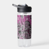 Lila Leiterplattenplatine Trinkflasche (Rechts)