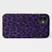 Lila Leopard-Druck iPhone 5 Kasten Case-Mate iPhone Hülle (Rückseite (Horizontal))