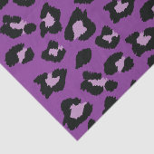 Lila Leopard-Druck-Seidenpapier Seidenpapier (Ausschnitt)