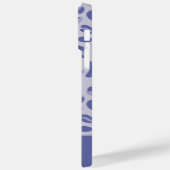 Lila Leopard Pattern Lavendel Case-Mate iPhone Hülle (Rückseite / Links)