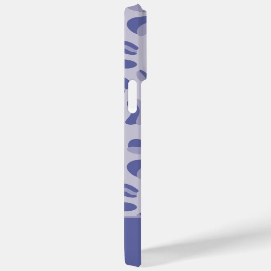 Lila Leopard Pattern Lavendel Case-Mate iPhone Hülle (Rückseite / Rechts)