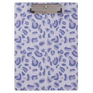 Lila Leopard Pattern Lavendel Klemmbrett