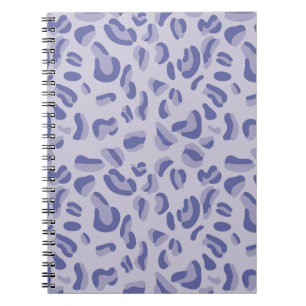 Lila Leopard Pattern Lavendel Notizblock