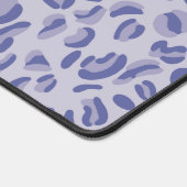 Lila Leopard Pattern Lavendel Schreibtischunterlage (Ecke)