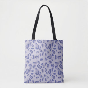 Lila Leopard Pattern Lavendel Tasche
