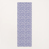 Lila Leopard Pattern Lavendel Yogamatte (Vorderseite)
