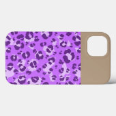 Lila Leopard Print - iPhone 6 Fall Case-Mate iPhone Hülle (Rückseite (Horizontal))