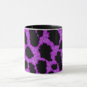 Lila Leopard Tasse (Zentrum)