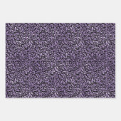 Lila Leopardendruck Geschenkpapier Set (Vorderseite 2)