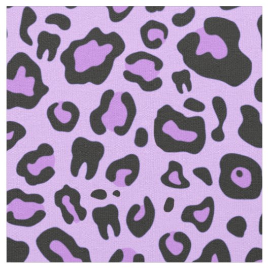 Lila Leopardendruck Stoff (Nahaufnahme)