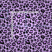 Lila Leopardendruck Stoff (Kachel)
