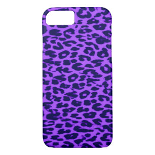Lila Leopardrucke Case-Mate iPhone Hülle