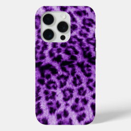 Lila Leopardrucke Case-Mate iPhone Hülle
