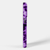 Lila Leopardrucke Case-Mate iPhone Hülle (Rückseite / Rechts)