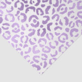 Lila Leopardrucke Seidenpapier (Ausschnitt)