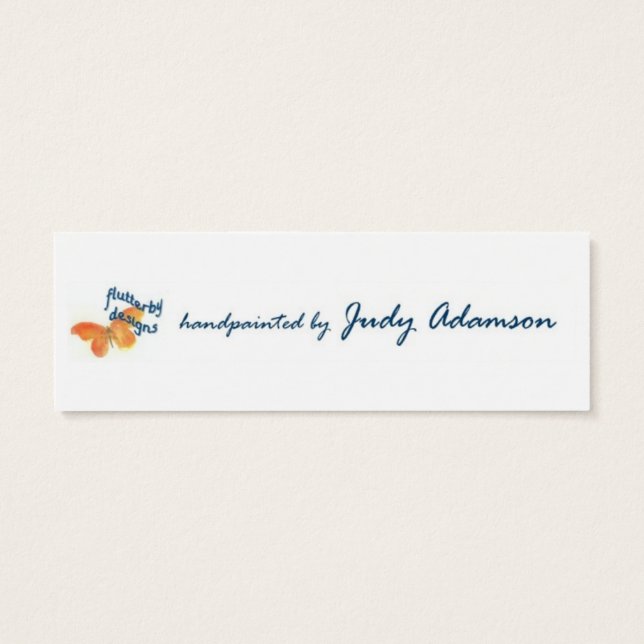 Lila Lesezeichen (Rückseite)