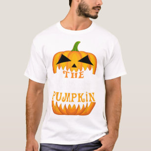 Lila Leute essen Monster Halloween-Kostüm T-Shirt