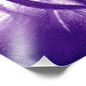 Lila Leute Frauen Portrait Originelle Kunst Fotodruck (Ecke)