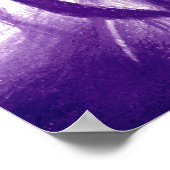 Lila Leute Frauen Portrait Originelle Kunst Poster (Ecke)