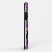 Lila Leuteesser. Schädel- und Telefonfall der Case-Mate iPhone Hülle (Hinten/Rechts)