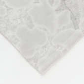 Lila Libelle Personalisiert Fleece Blanket (Ecke)