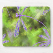 Lila Libellen auf Limon Mousepad (Vorne)
